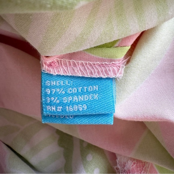 J.McLaughlin Collared Shirt Dress‎ Size 2 Retro Floral Knee Length - Picture 6 of 6